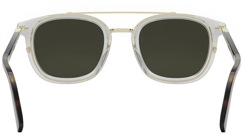 DiorBlackSuit S14I Transparent Square Sunglasses