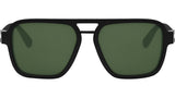 Bvlgari Aluminium Black Pilot Sunglasses