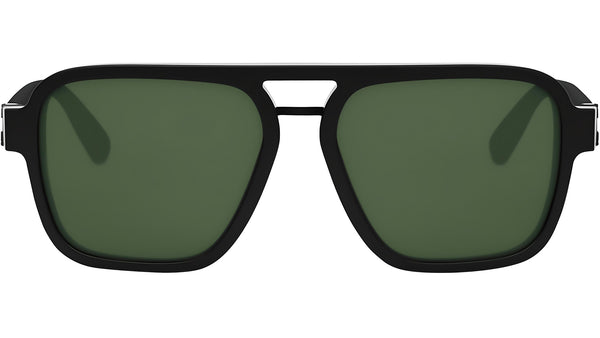 Bvlgari Aluminium Black Pilot Sunglasses