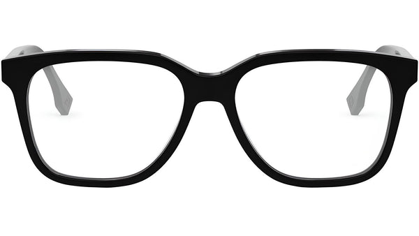 Fendi Fine Black Square Eyeglasses