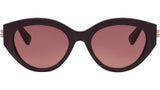 B.zero1 Purple Oval Sunglasses