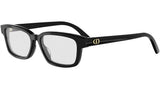 DiorGlowO S2I Black Rectangular Eyeglasses