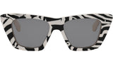 3 Dots Black Cat Eye Sunglasses