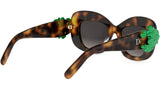 Dior Clover S3I Havana Butterfly Sunglasses