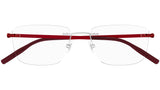MB0281O shiny silver red