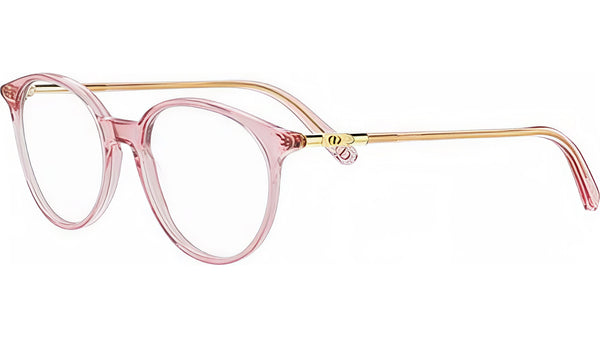 Mini CD O R5I Pink Round Eyeglasses