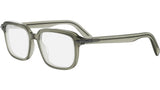 DiorBlackSuitO 26I Green Square Eyeglasses