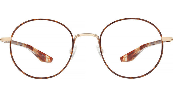 Caster Gold Round Eyeglasses