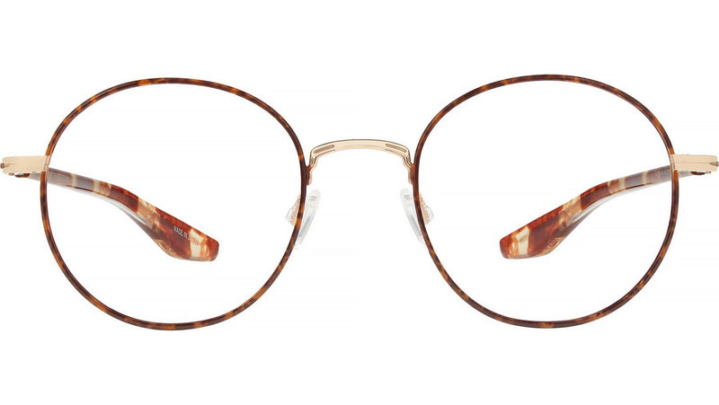 Caster Gold Round Eyeglasses