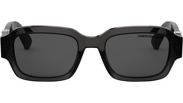 Dior Oblique S2I Shiny Grey Geometric Sunglasses