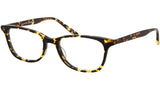 Cassady Havana Rectangular Eyeglasses