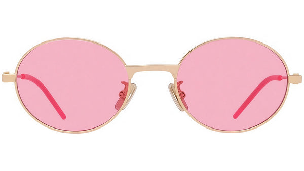 GV Speed Gold Round Sunglasses