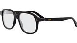 CELINE Thin Black Square Eyeglasses