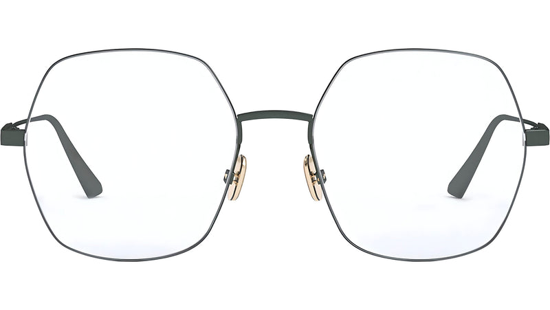 UltraDiorO S1U Black Square Eyeglasses