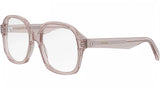 Thin Pink Geometric Eyeglasses