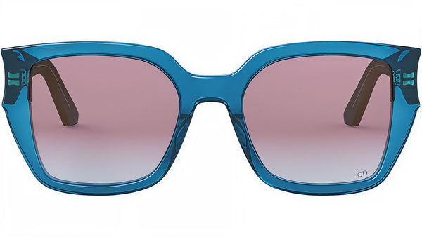 DiorGlow S1I Blue Squared Sunglasses