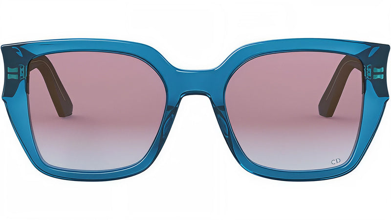 DiorGlow S1I Blue Squared Sunglasses