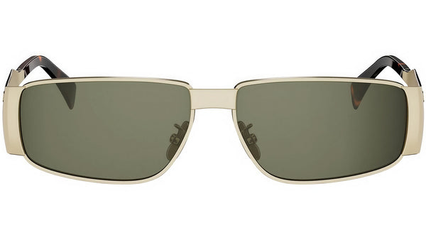 Metal Triomphe Gold Rectangular Sunglasses