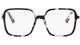 Mini CD O S2I Havana Blue Geometric Eyeglasses