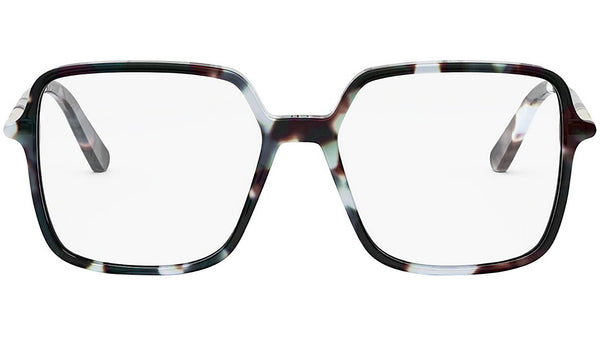 Mini CD O S2I Havana Blue Geometric Eyeglasses