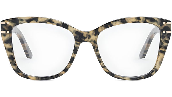 DiorSignatureO B3I Leopard Geometric Eyeglasses