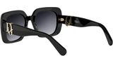 Dior Oblique S1I Black Square Sunglasses
