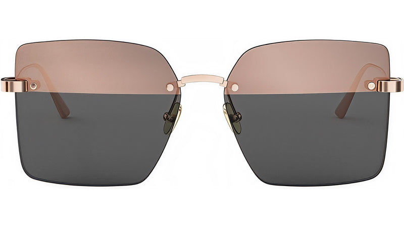 CDior S3U Rose Gold Squared Sunglasses