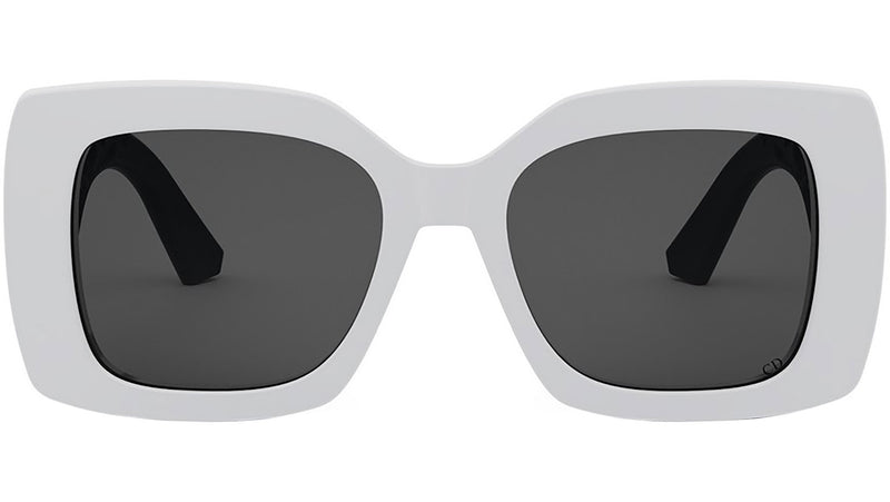 VeryDior S1I White Geometric Sunglasses
