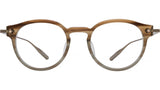 Eugene Blue Round Eyeglasses
