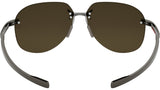 Flex Silver Pilot Sunglasses