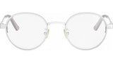 DiorCannageO R1U Silver Round Eyeglasses