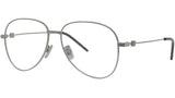 GV Speed Silver Pilot Eyeglasses