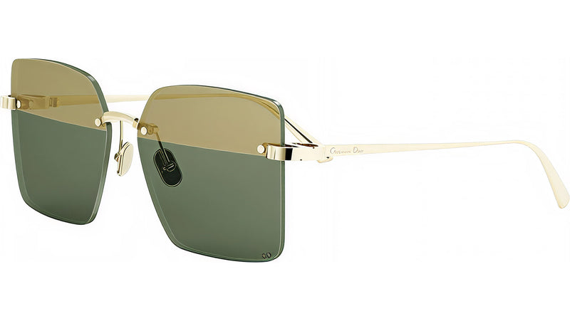 CDior S3U Gold Squared Sunglasses