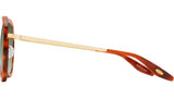 Fossett Havana Pilot Sunglasses