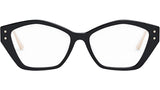 MissDiorO S1F Black Geometric Eyeglasses