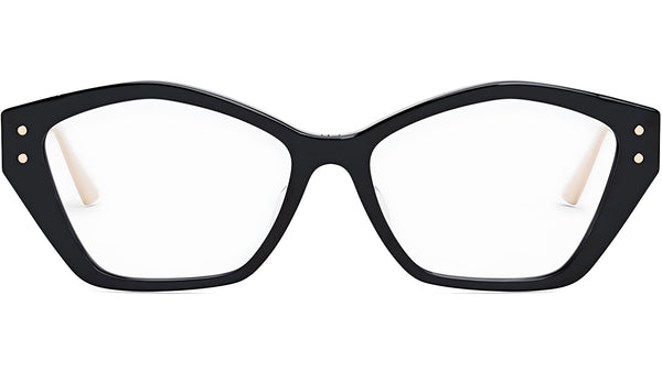 MissDiorO S1F Black Geometric Eyeglasses