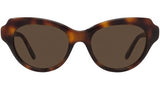 Slim Tortoise Cat Eye Sunglasses