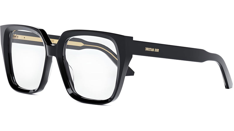 DiorSpiritO S6I Black Square Eyeglasses