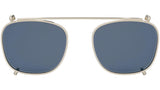 Clip On Light Gold Blue