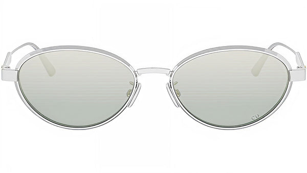 DiorCannage R1U Silver Oval Sunglasses