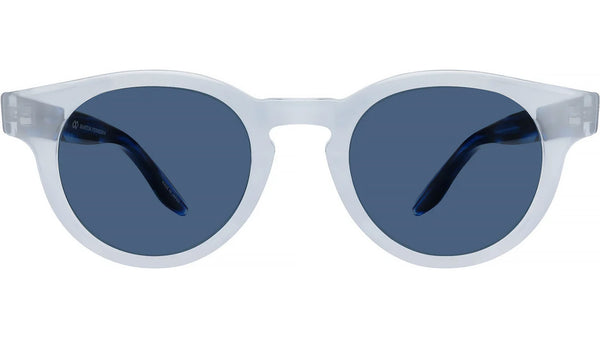 Oxford Blue Round Sunglasses