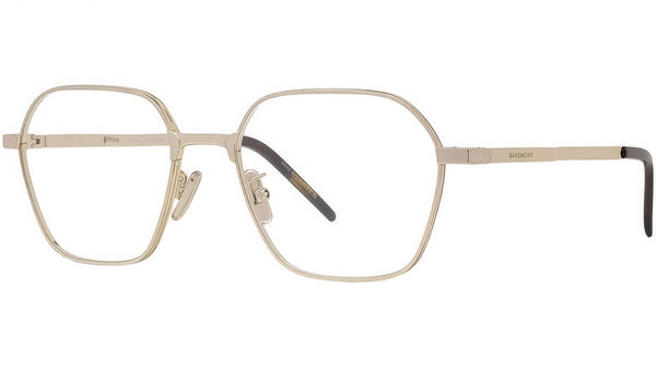 GV One Gold Geometric Eyeglasses