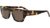 3 Dots HD Tortoise Geometric Sunglasses