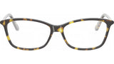 Mini CD O B8I Havana Rectangular Eyeglasses