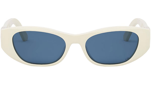 30Montaigne S9U White Oval Sunglasses