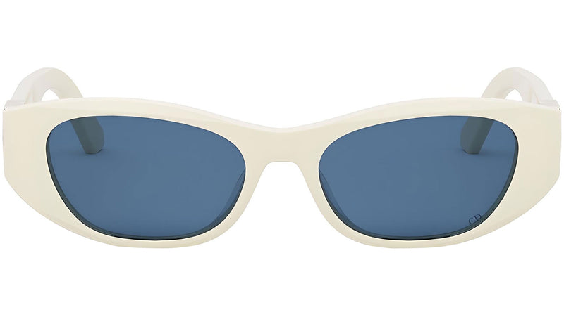 30Montaigne S9U White Oval Sunglasses