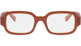 Triomphe Brown Rectangle Sunglasses