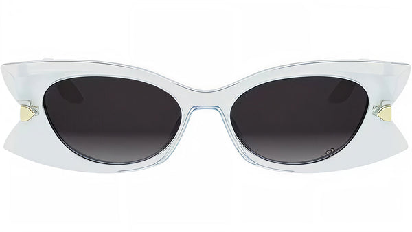 DiorButterfly S2I Transparent Blue Butterfly Sunglasses