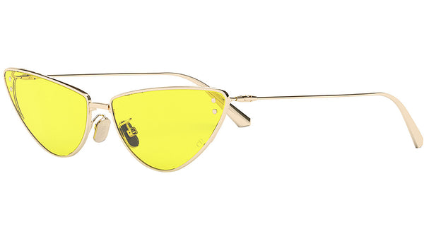 MissDior B1U Gold Cat Eye Sunglasses