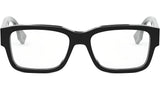 Signature Black Rectangular Eyeglasses
